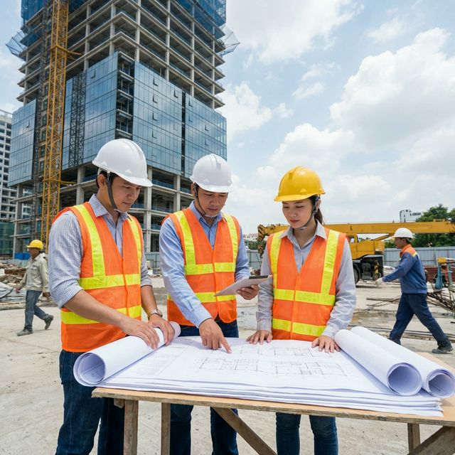 Quy trình thi công trọn gói từ A-Z: 8 bước chuyên nghiệp